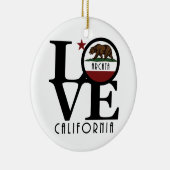 LIEBE Arcata CA Keramik Ornament (Rechts)