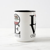 LIEBE Arcata California 15oz Zweifarbige Tasse (Mittel)