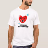 Liebe Archery | Bogenschießen T | Archery Lover T-Shirt (Vorderseite)