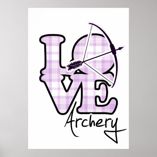 Liebe Archery Poster (Vorne)