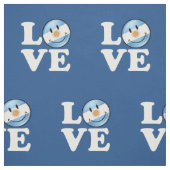 Liebe Argentinien Stoff (Muster)