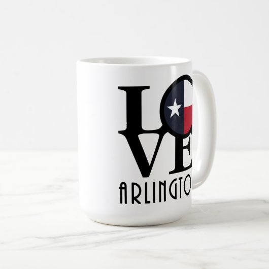 LIEBE Arlington Kaffeetasse (VorderseiteRechts)