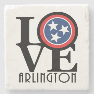 LIEBE Arlington Steinuntersetzer