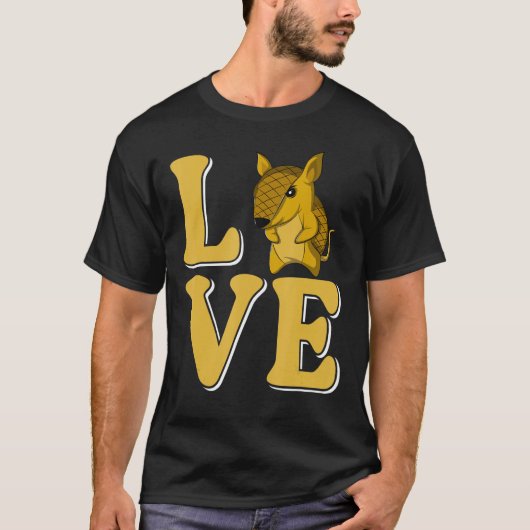 Liebe Armadillo T-Shirt (Vorderseite)