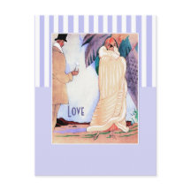 Liebe. Art Deco Valentine's Day