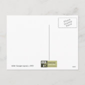 Liebe. Art Deco Valentinstag Postkarten (Rückseite)