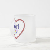 Liebe Art Mattglastasse (Vorderseite Links)