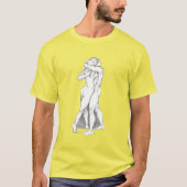 Liebe Art Shirts Romantische Hugs Bio T - Shirt (Vorderseite)