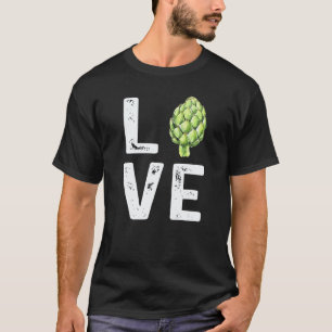 Liebe Artischocke Gemüse Kostüm Artischocke Liebha T-Shirt