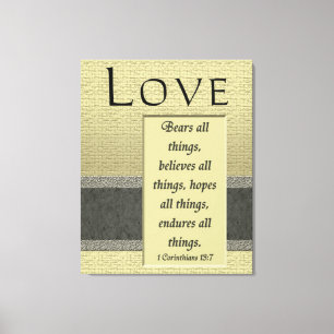 Liebe Artwork Wrapped Canvas Print Leinwanddruck