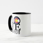 LIEBE Arvada Colorado Tasse (Vorderseite Links)