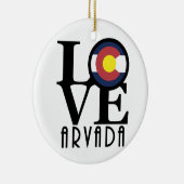 LIEBE Arvada Keramik Ornament (Rechts)