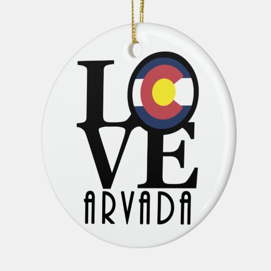 LIEBE Arvada Keramik Ornament (Links)