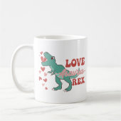Liebe-Asaurus Rex Funny Kaffeetasse (Links)