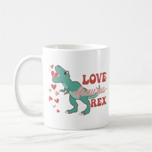 Liebe-Asaurus Rex Funny Kaffeetasse