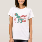 Liebe-Asaurus Rex Funny T-Shirt (Vorderseite)
