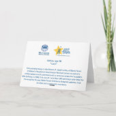 Liebe-Ashley Karte (Rückseite)