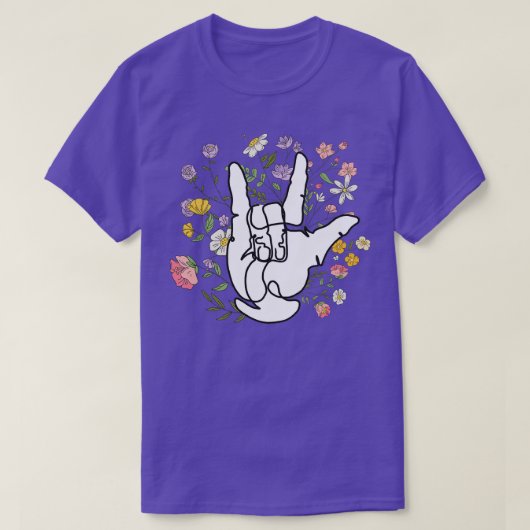 LIEBE ASL 7 T-Shirt (Design vorne)