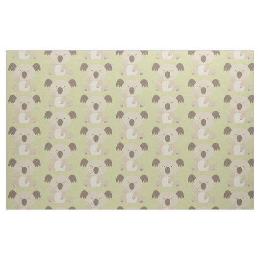 Liebe ASL I Sie Koala-gemustertes Gewebe Stoff (Yard (91,4 cm))