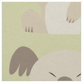 Liebe ASL I Sie Koala-gemustertes Gewebe Stoff