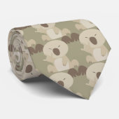 Liebe ASL I Sie Koala-Krawatte Krawatte (Gerollt)