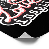 Liebe Asl Ily Hand Gebärdensprache Poster (Ecke)