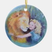 Liebe Aslan Keramik Ornament (Vorne)