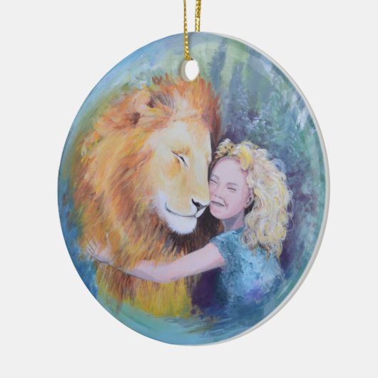 Liebe Aslan Keramik Ornament (Links)
