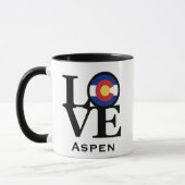 LIEBE Aspen Colorado Tasse (Links)