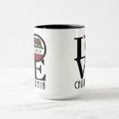 LIEBE Atherton California 15oz Tasse (Zentrum)