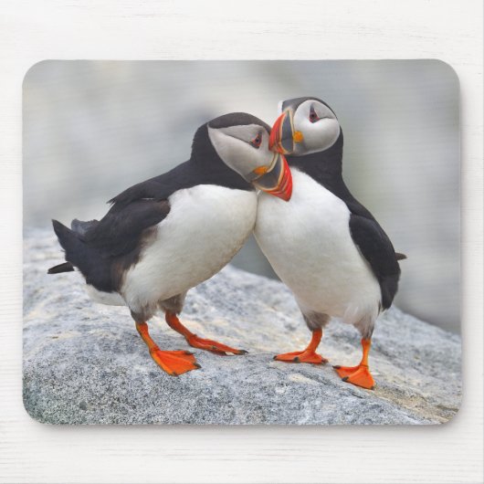 Liebe Atlantik Puffin Mousepad (Vorne)