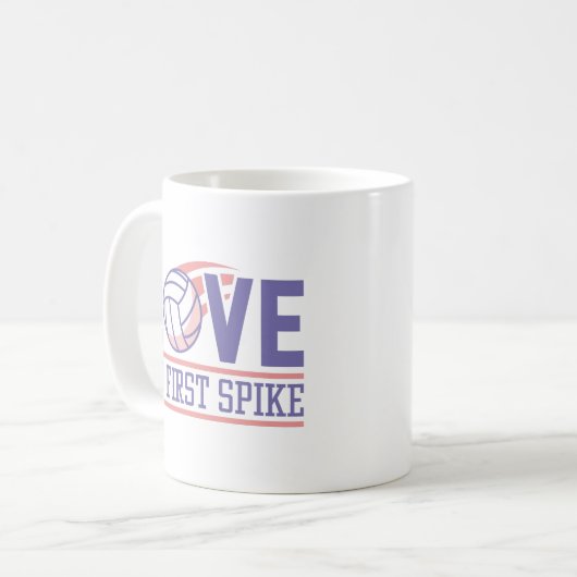 Liebe auf Anhieb Kaffeetasse (Vorderseite Links)