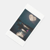 Liebe auf dem Mond Serviette (Ecke)