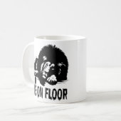 LIEBE AUF DEM STOCKWERK KAFFEETASSE (Vorderseite Links)