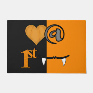 Liebe auf den ersten Biss Halloween Fußmatte