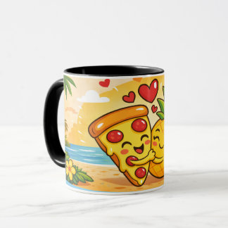Liebe auf den ersten Bissen - Pizza trifft Ananas Tasse