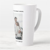 Liebe auf den ersten Blick Ehepaar Valentinstag Milchtasse (Rechte Ecke)