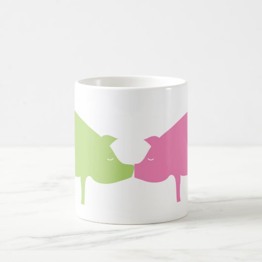 Liebe auf den ersten Blick Kaffeetasse (Mittel)