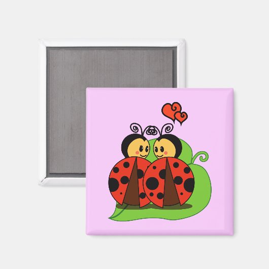 Liebe auf den ersten Blick Magnet (Vorderseite/Rückseite)