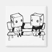 Liebe auf den ersten Blick Magnet (Vorne)