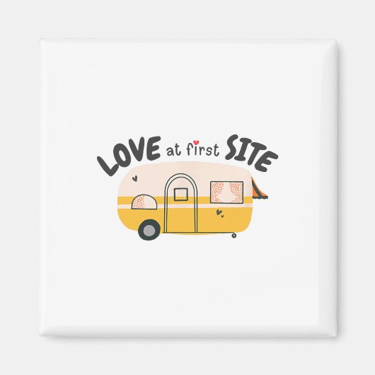 Liebe auf den ersten Blick RV-Camping-Ausrüstung - Magnet (Vorne)
