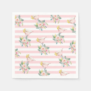 Liebe auf den ersten Schluck Helles Cocktail Braut Serviette