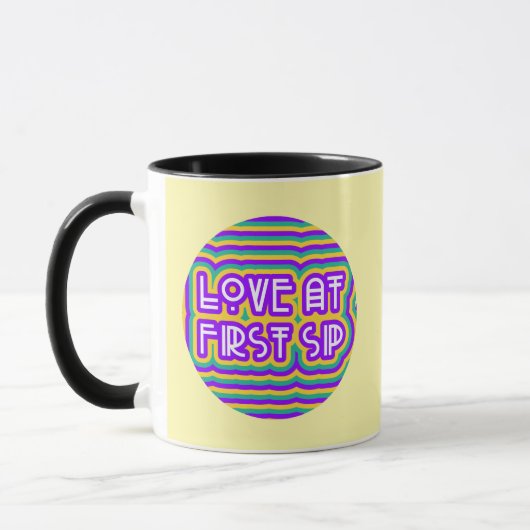 Liebe auf den ersten Schluck Tasse (Links)