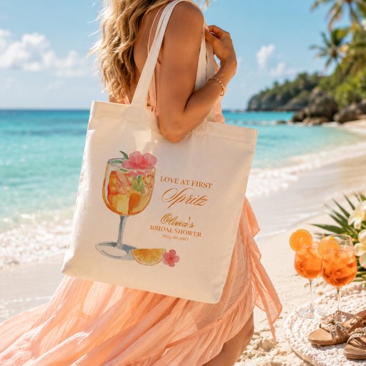 Liebe auf den ersten Spritz Junggesellinnen-Abschi Tragetasche