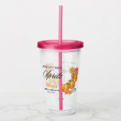 Liebe auf den ersten Spritz-Junggesellinnenabschie Acryltrinkbecher (Vorderseite)