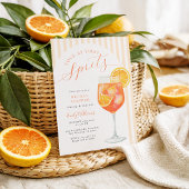 Liebe auf den ersten Spritz Junggesellinnenabschie Einladung