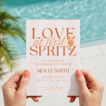 Liebe auf den ersten Spritz Junggesellinnenabschie