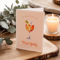 Liebe auf den ersten Spritz Süße Cocktail-Pun-Jubi