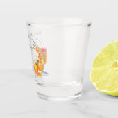 Liebe auf den ersten Spritzer - Brautparty Schnapsglas (Rechts)