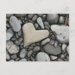 Liebe auf den Felsen Postkarte